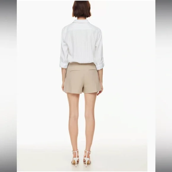 NWT Aritzia Babaton utility Seymour stripe button down shirt - Picture 6 of 13